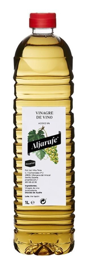 vinagre de vino blanco foto